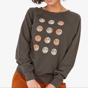 MATE the Label Moon Phases Vintage Pullover